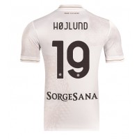 SSC Napoli Rasmus Hojlund #19 Vonkajší futbalový dres 2025-26 Krátky Rukáv